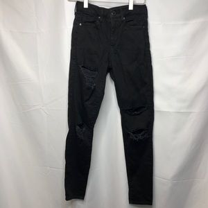 TopShop Moto Skinny Jeans Size 25